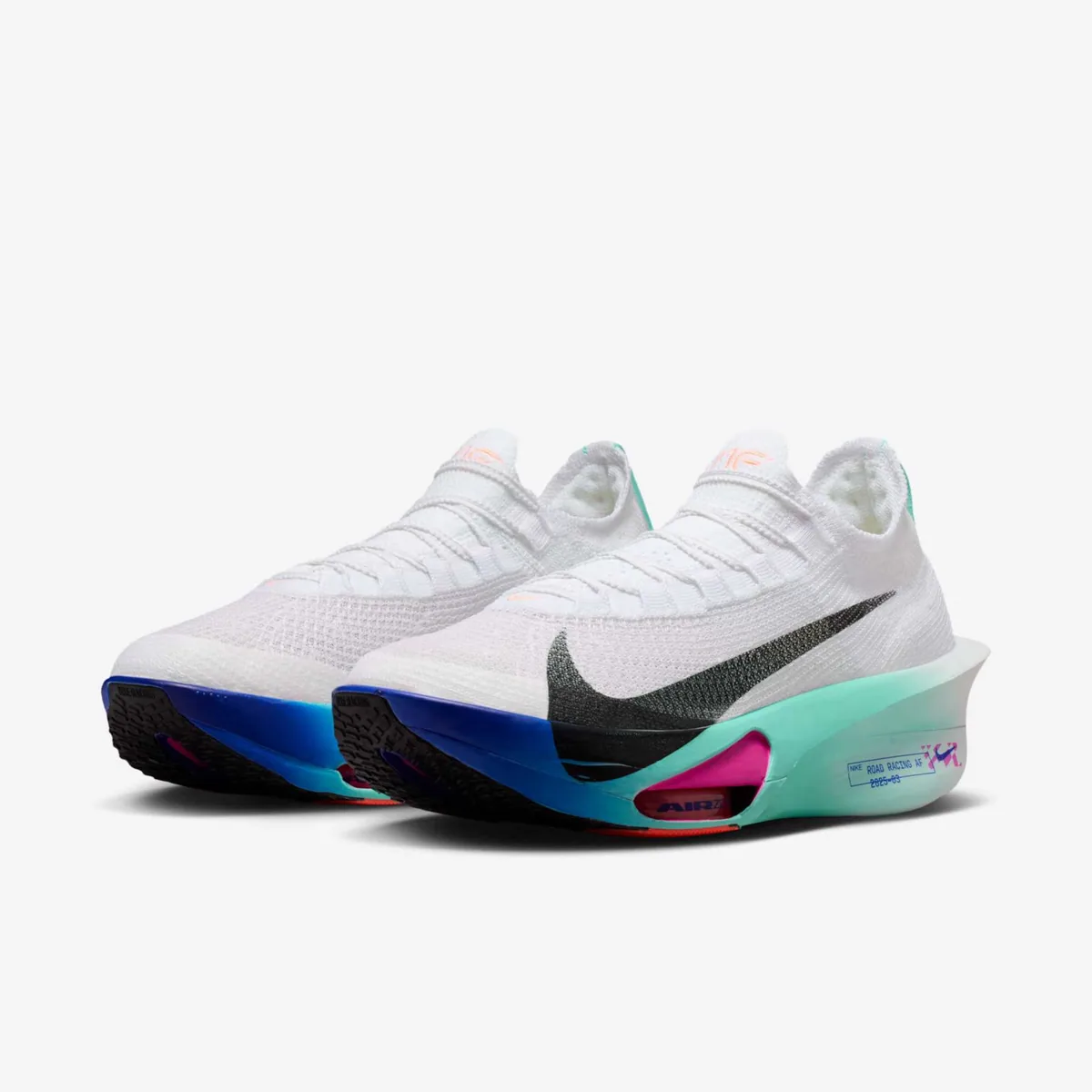 Nike Alphafly 3 | White/Hyper Turquoise — 2