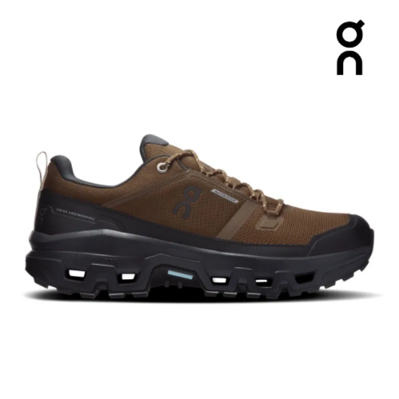 On Cloudrock Low — Mocha / Black