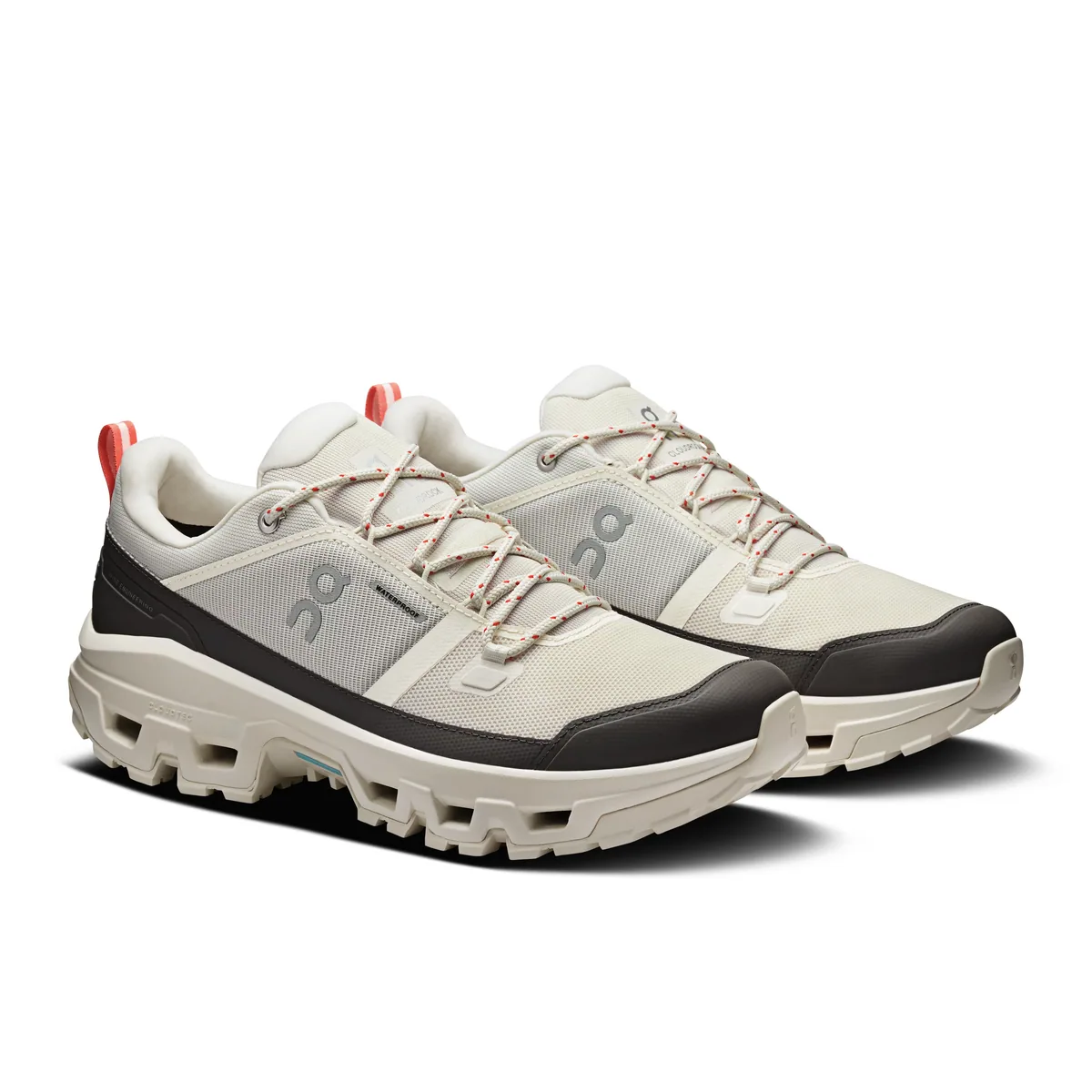 On Cloudrock Low | Undyed / Pebble — 2