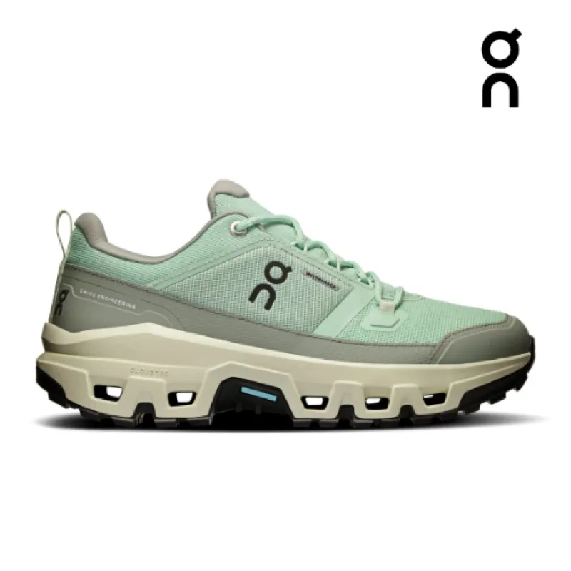 On Cloudrock Low — Aloe / Pebble